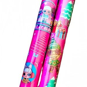 LOL SURPRISE CHRISTMAS WRAPPING PAPER